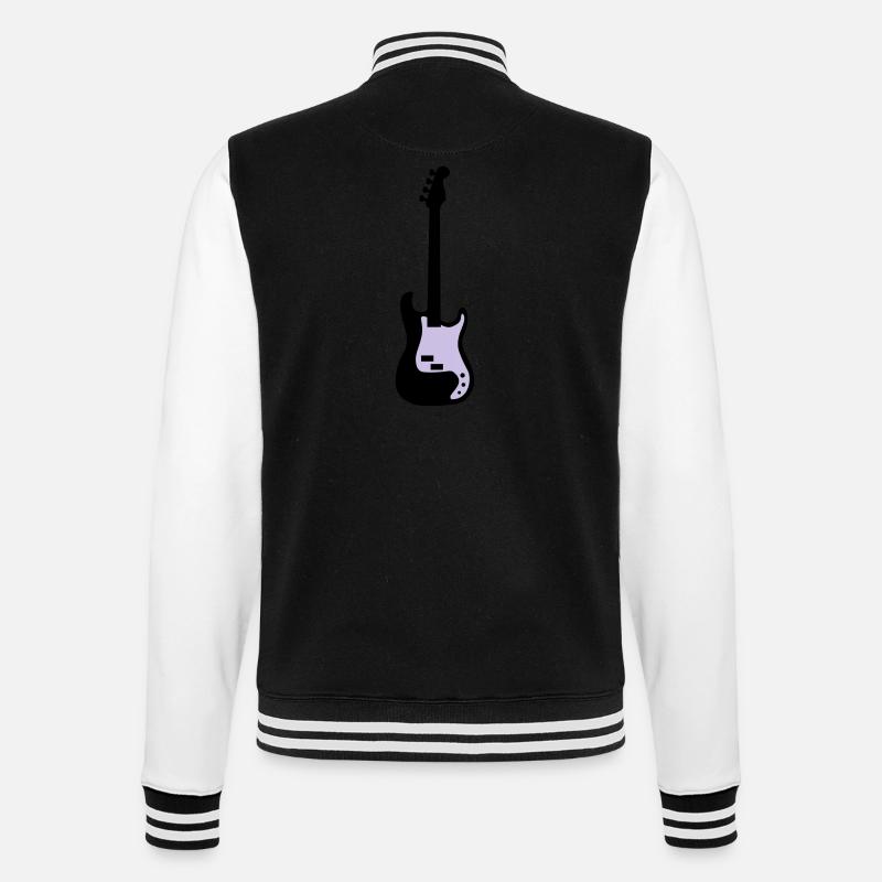 bass - Veste Teddy - noir/blanc