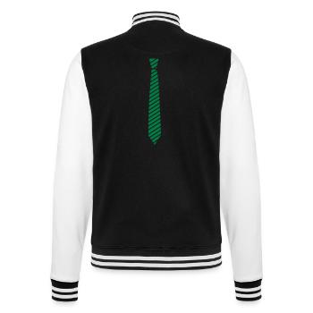 krawatte - College-Sweatjacke - Schwarz/Weiß - Hinten - Marisol (170cm)