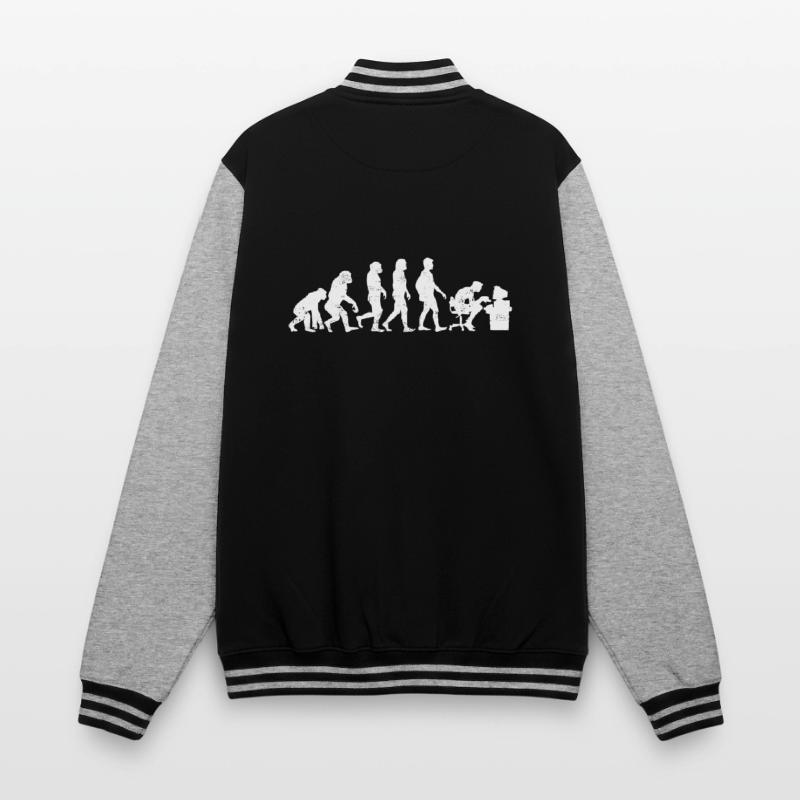 évolution des programmeurs codeur cadeau informatique Veste Teddy