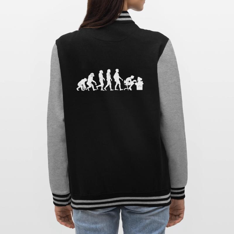 évolution des programmeurs codeur cadeau informatique Veste Teddy