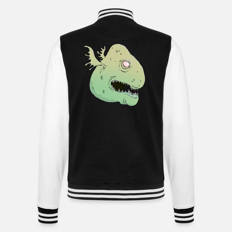 St George Louison - College-Sweatjacke - Schwarz/Weiß
