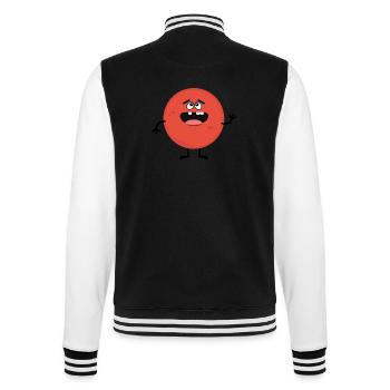 Smiley - Veste Teddy - noir/blanc - Dos - Marisol (170cm)