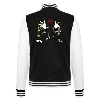 The Spirit of Animals - Der Geist der Tiere - College-Sweatjacke - Schwarz/Weiß - Hinten - Marisol (170cm)