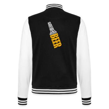 boisson Bierkönig - Veste Teddy - noir/blanc - Dos - Marisol (170cm)