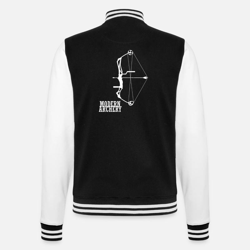 Tir à l'arc Tir à l'arc cadeau composé - Veste Teddy - noir/blanc
