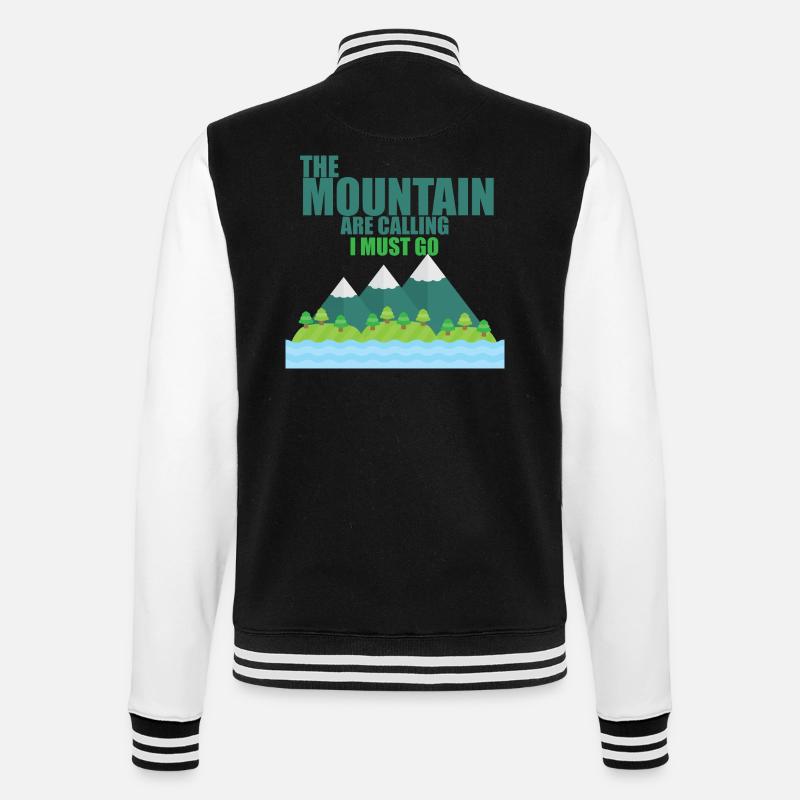 La montagne - Veste Teddy - noir/blanc