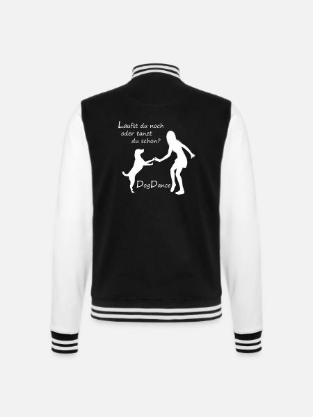 Shirt DogDance - College-Sweatjacke - Schwarz/Weiß
