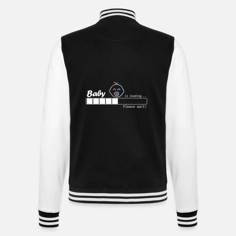 Baby is loading - Garçon/Fille - Veste Teddy - noir/blanc