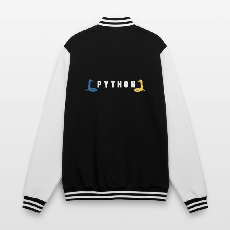 Idée cadeau codeur programmeur développeur Python Veste Teddy
