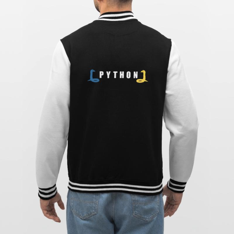 Idée cadeau codeur programmeur développeur Python Veste Teddy