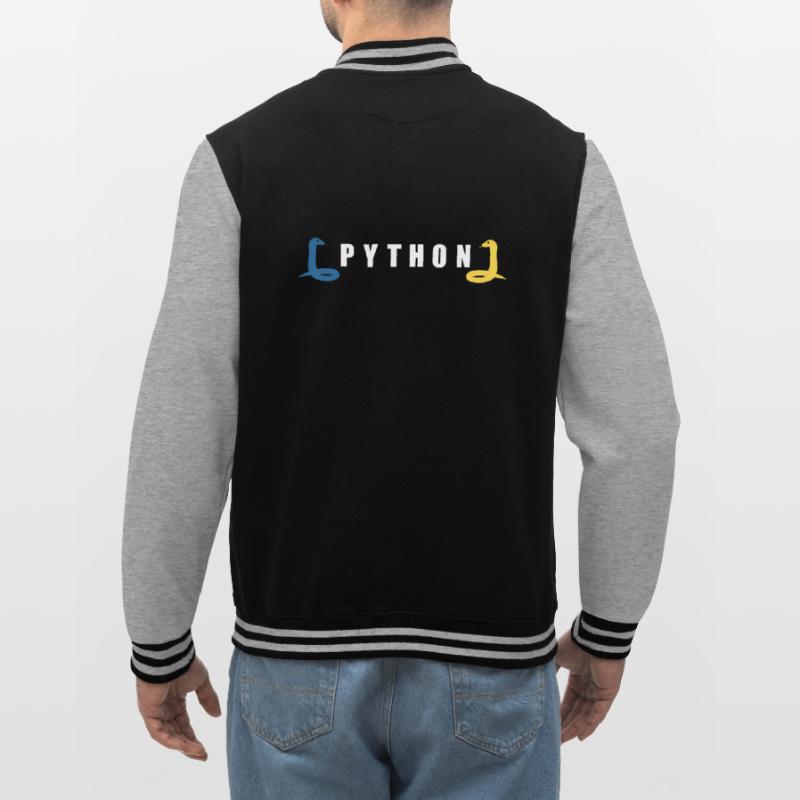 Idée cadeau codeur programmeur développeur Python Veste Teddy