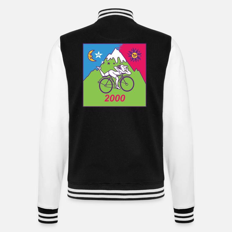 Albert Hofmann LSD 2000 - College-Sweatjacke - Schwarz/Weiß