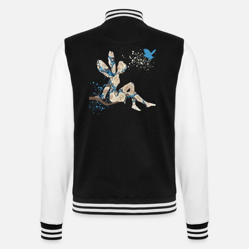 frais e 242 - Veste Teddy - noir/blanc