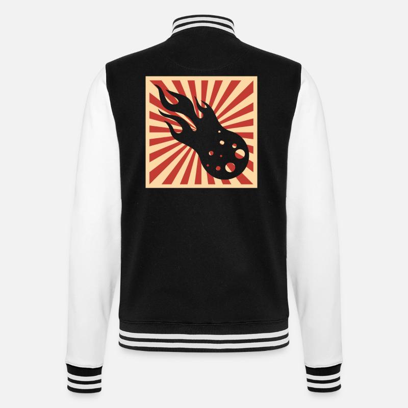 Japon Comète Astéroïde Astronomie Corps Céleste - Veste Teddy - noir/blanc