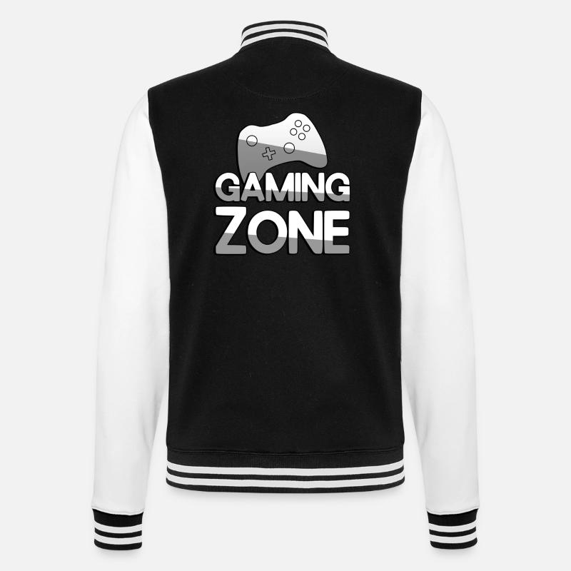 GAMING ZONE + Controller - Gaming - College Sweat Jacket - black/white