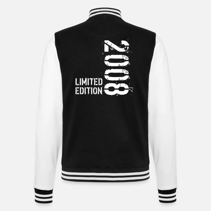 LIMITED EDITION 2008 - College Sweat Jacket - black/white