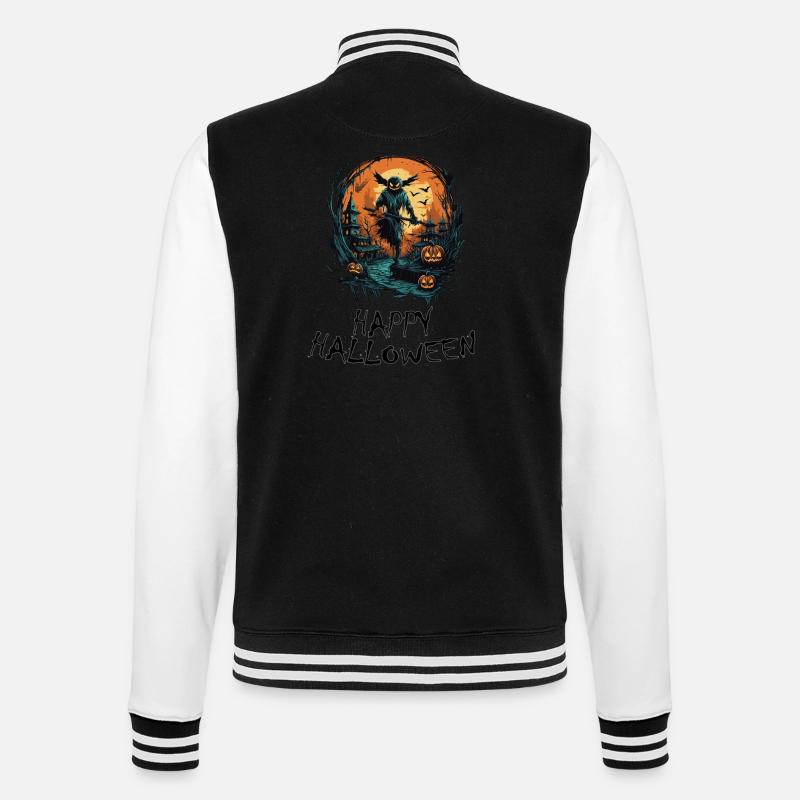 Halloween - Joyeux Halloween - Veste Teddy - noir/blanc