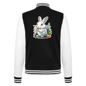 Anime / Comic / Japanese / Animation / Cartoon - College Sweat Jacket - black/white - Back - Marisol (170cm)