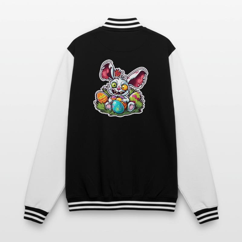 Easter Bunny / Easter / Eggs / Holidays / Easter College Sweat Jacket