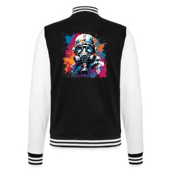 Apocalypse / Apocalypse / Destruction / Anarchie - Veste Teddy - noir/blanc - Dos - Marisol (170cm)