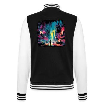 Apocalypse / Apocalypse / Destruction / Anarchie - Veste Teddy - noir/blanc - Dos - Marisol (170cm)