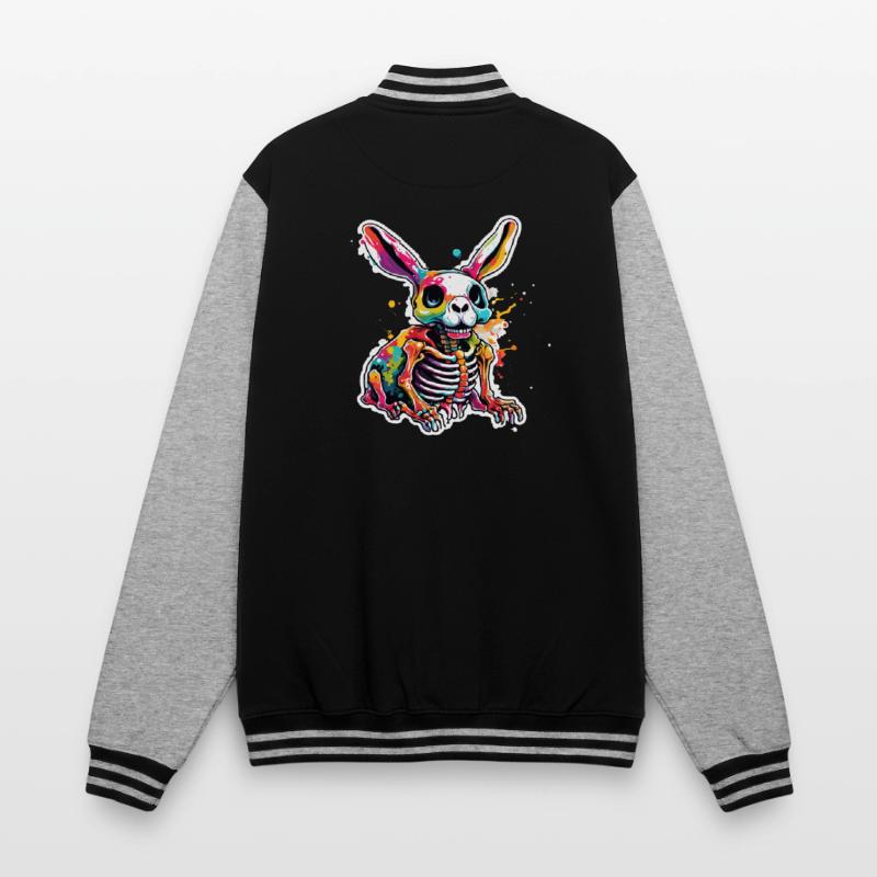 Easter Bunny / Easter / Eggs / Holidays / Easter College Sweat Jacket