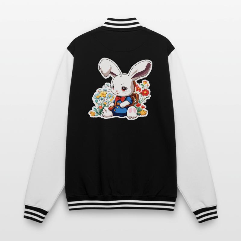 Easter Bunny / Easter / Eggs / Holidays / Easter College Sweat Jacket