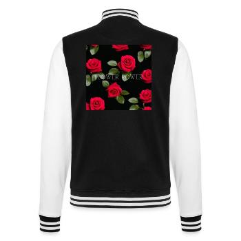 Le pouvoir des fleurs - Veste Teddy - noir/blanc - Dos - Marisol (170cm)