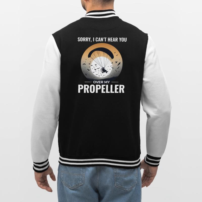 Paramotor Pilot Paramotoring Powered Paraglider College Sweat Jacket