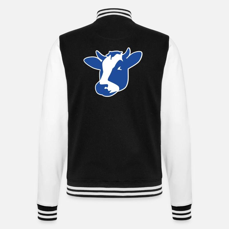 Kühkopf - Veste Teddy - noir/blanc
