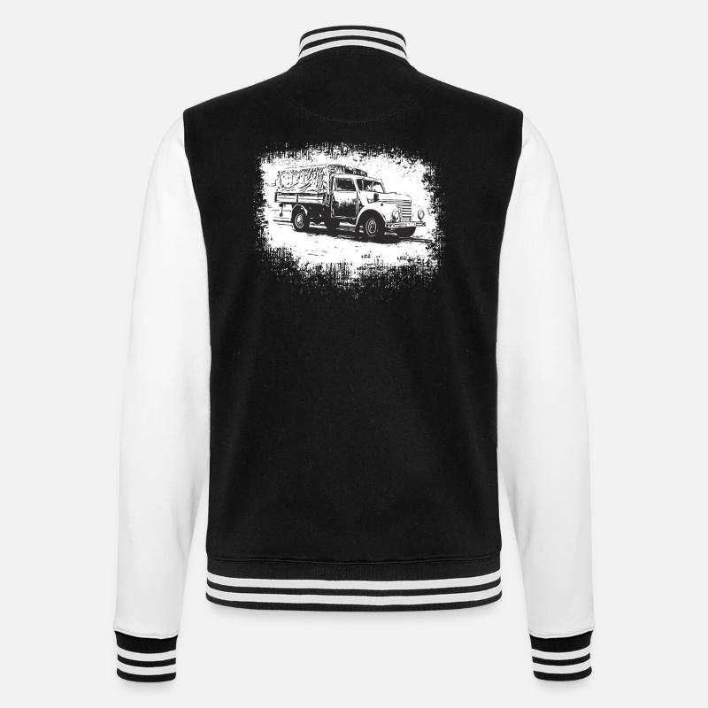 Framo Barkas V 901/2 - Veste Teddy - noir/blanc