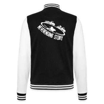 L’agriculture sans fin - Veste Teddy - noir/blanc - Dos - Marisol (170cm)