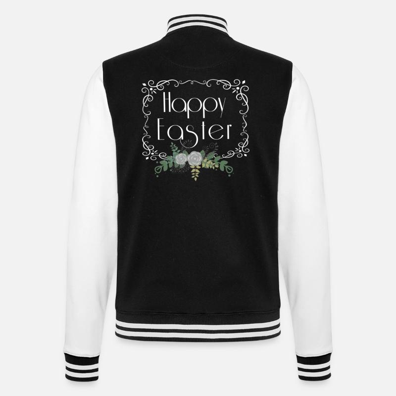 Joyeuses Pâques - Veste Teddy - noir/blanc