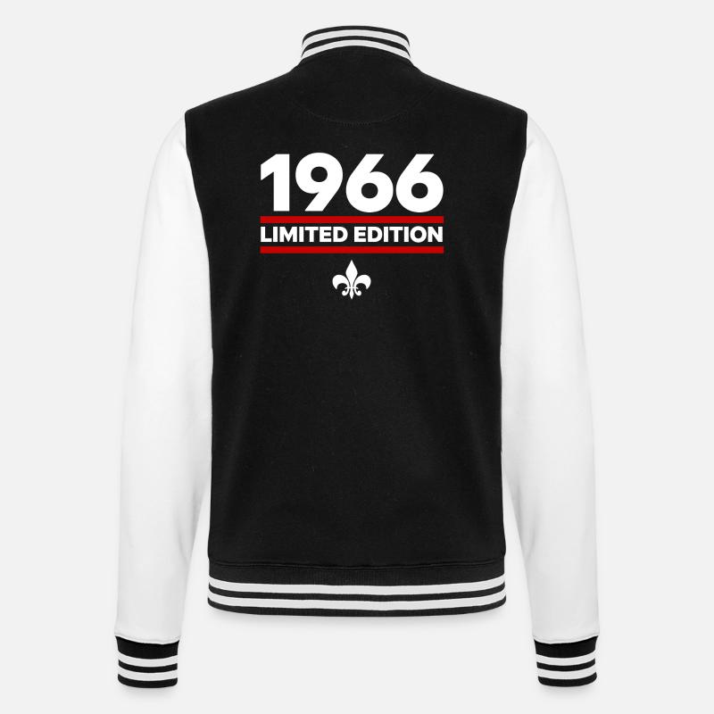 1966 Limited Edition - College Sweat Jacket - black/white