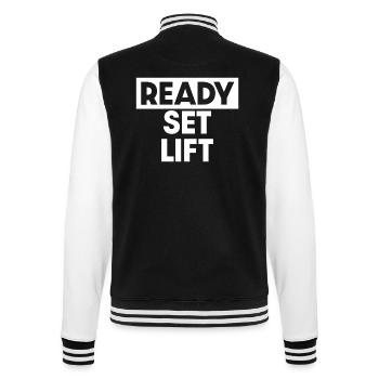 Prêt à l’emploi Lift - Veste Teddy - noir/blanc - Dos - Marisol (170cm)