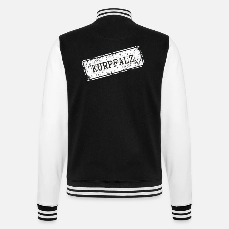 Conception d'impression sous licence Kurrhatz - Veste Teddy - noir/blanc