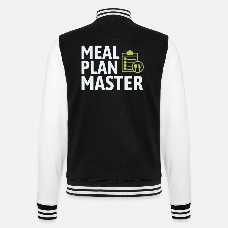 Registered Dietitian Expert Mindful Eating - College Sweat Jacket - black/white