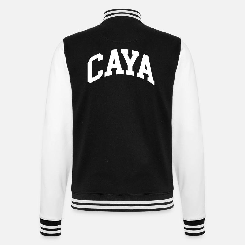 Caya - Veste Teddy - noir/blanc