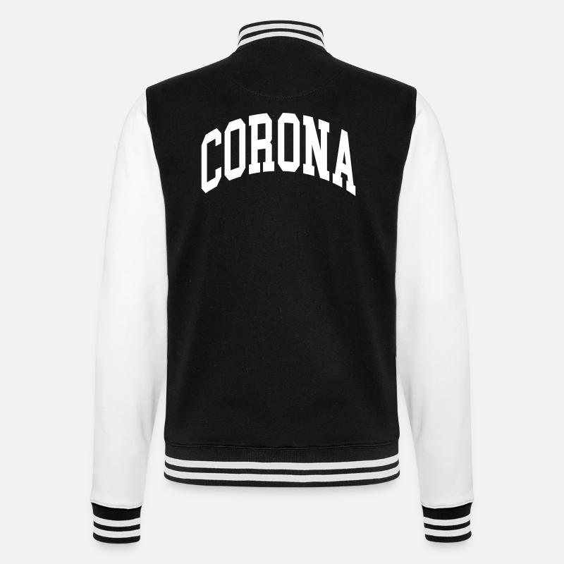 Corona - Veste Teddy - noir/blanc