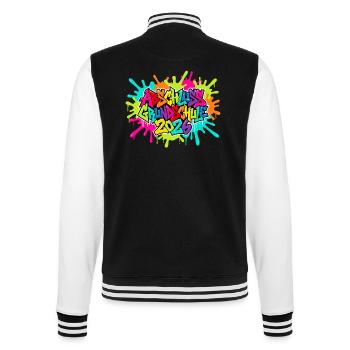 Remise des diplômes de l'école primaire 2026 - Veste Teddy - noir/blanc - Dos - Marisol (170cm)