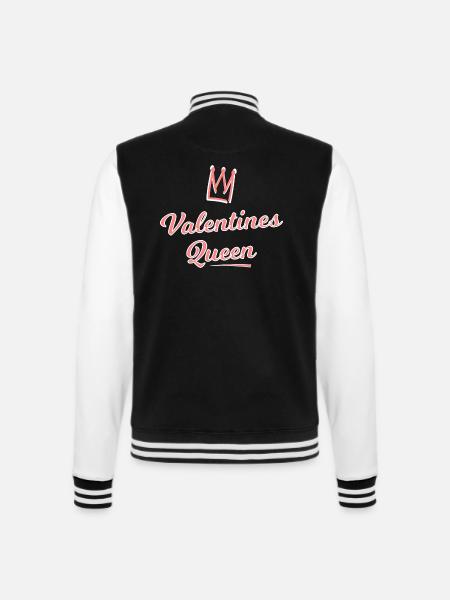 Valentines Queen - College-Sweatjacke - Schwarz/Weiß