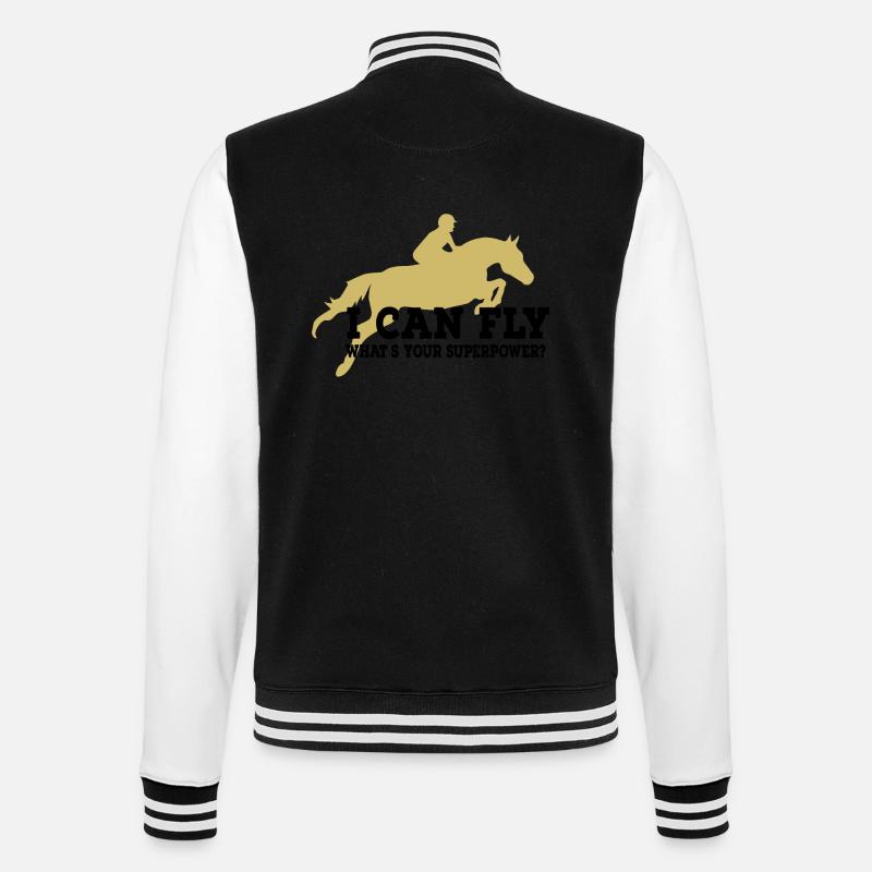 Springpferd - Veste Teddy - noir/blanc