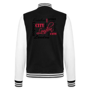 London - Veste Teddy - noir/blanc - Dos - Marisol (170cm)