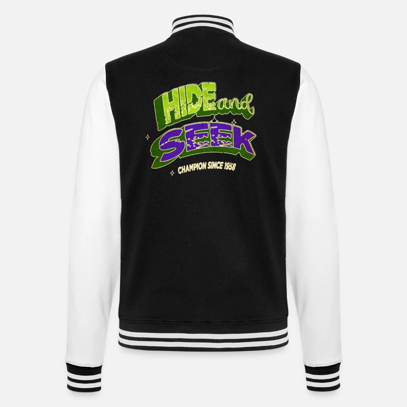 Fathersday Profession Computer Language - College Sweat Jacket - black/white