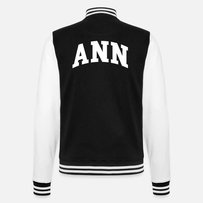 Ann - Veste Teddy - noir/blanc
