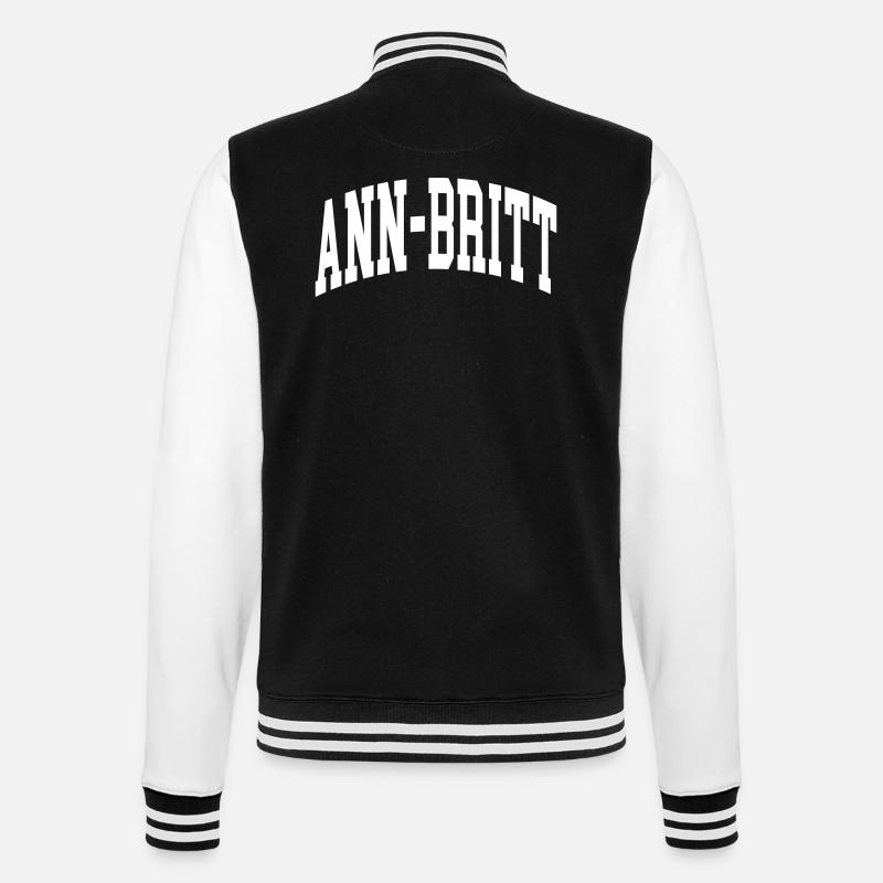 Ann-Britt - Veste Teddy - noir/blanc