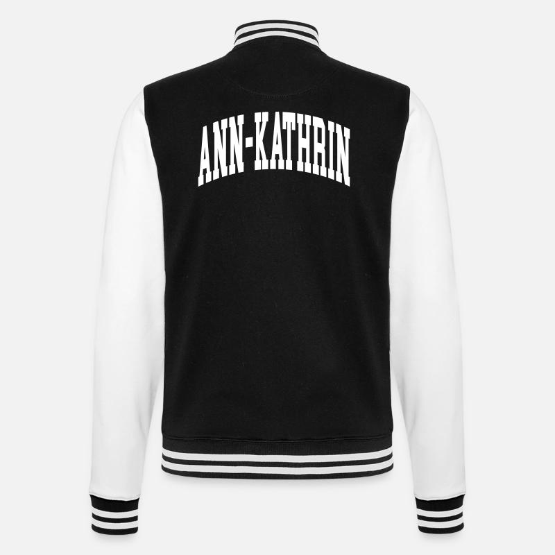 Ann-Kathrin - Veste Teddy - noir/blanc