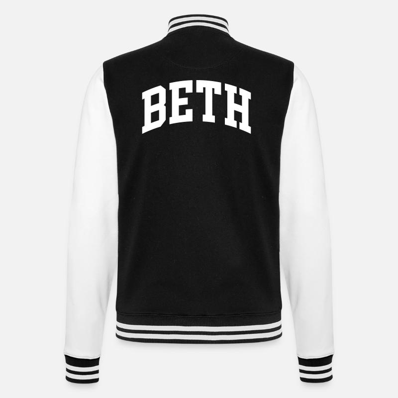 Beth - Veste Teddy - noir/blanc