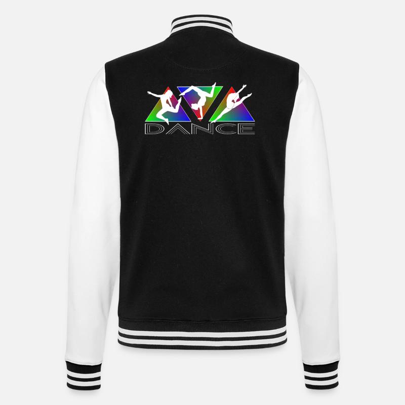 Danser - Veste Teddy - noir/blanc