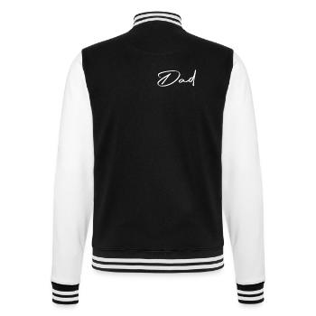 Messieurs meilleur papa du monde Suger de la fête des pères - Veste Teddy - noir/blanc - Dos - Marisol (170cm)